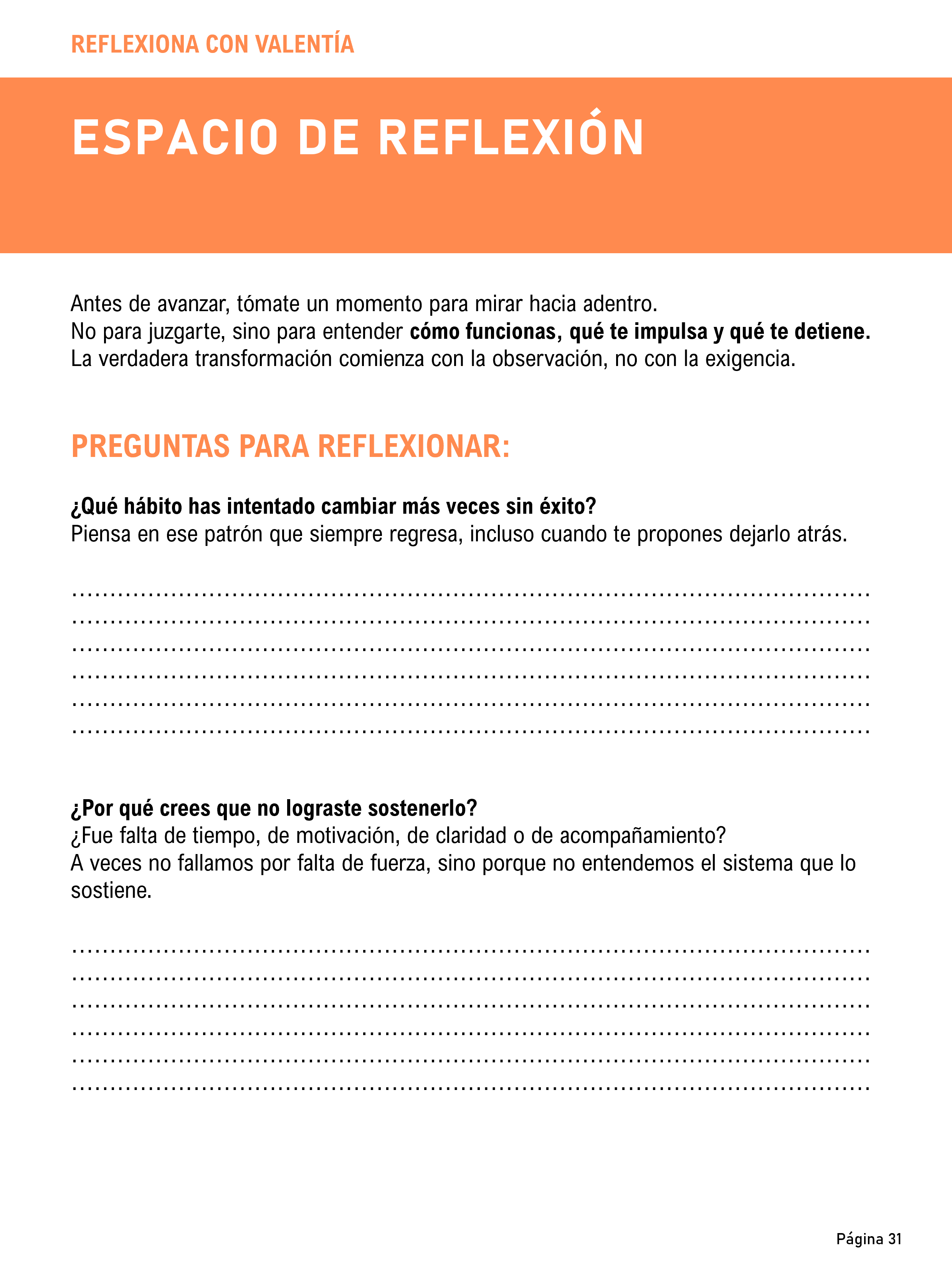 Hackea tu Bienestar - Tu plan de 30 días para recuperar calma, foco y propósito.